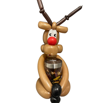 Bedrukte snoeppotten met RVS deksel voor Swijnenburg Transport