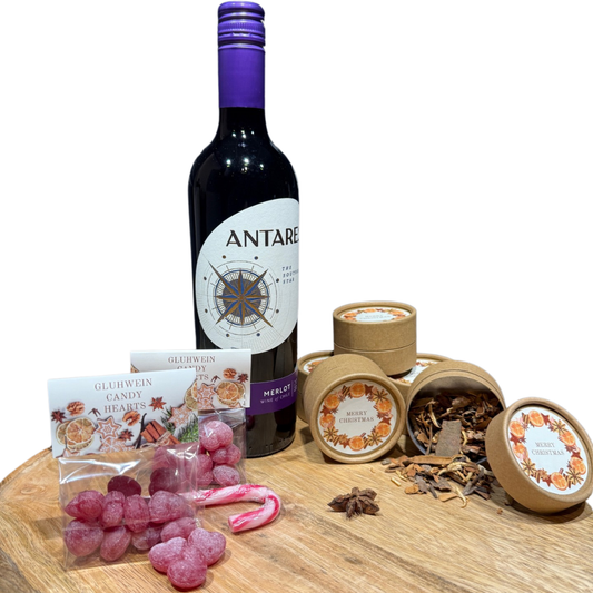 Glühweinpakket voor het goede doel voor Fedustria