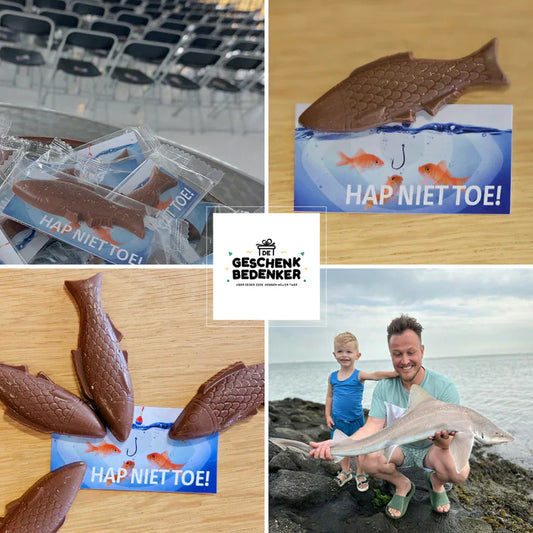 🎣 De leukste bijvangst ooit: chocolade vissen tegen Phishing