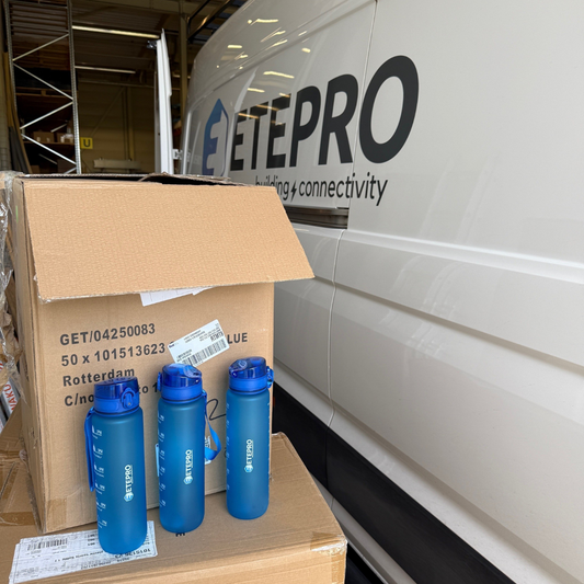 💧 Etepro – Hydratatie met een heldere boodschap