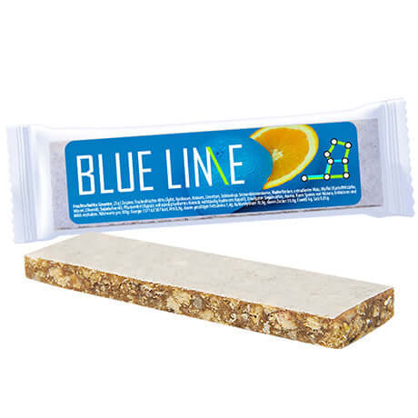 Vruchtenreep limoen (23 gram) in flowpack met sticker