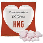 Bruishartjes aardbei en wilde kers (10 gram) in bedrukt zakje