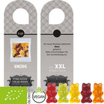 Biologische gummibeertjes zonder gelatine (10 gram) in deurhanger