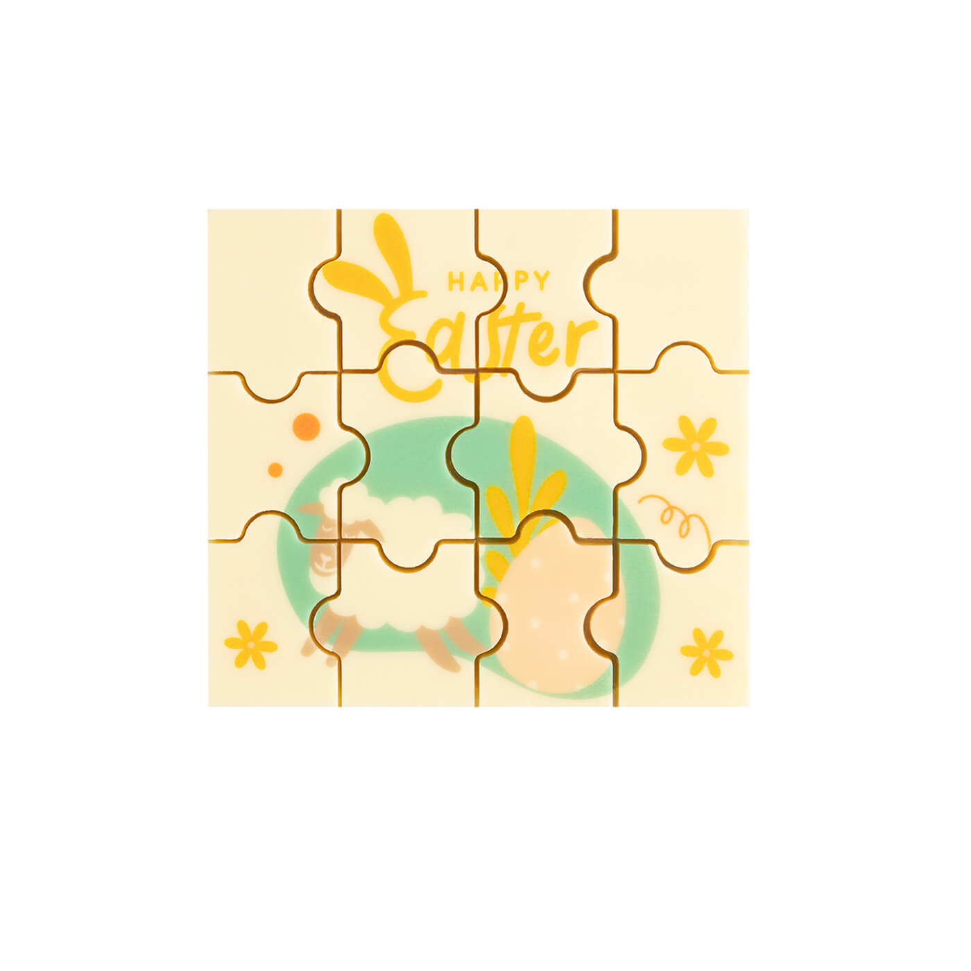 0047 ZESTAW CZEKOLADEK Z NADRUKIEM PUZZLE 12 SZTUK 2 productafbeelding