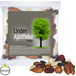 Premium Studentenfutter, ca. 30g, Express Maxi-Tüte mit Etikett bedrukken – promotionele snack