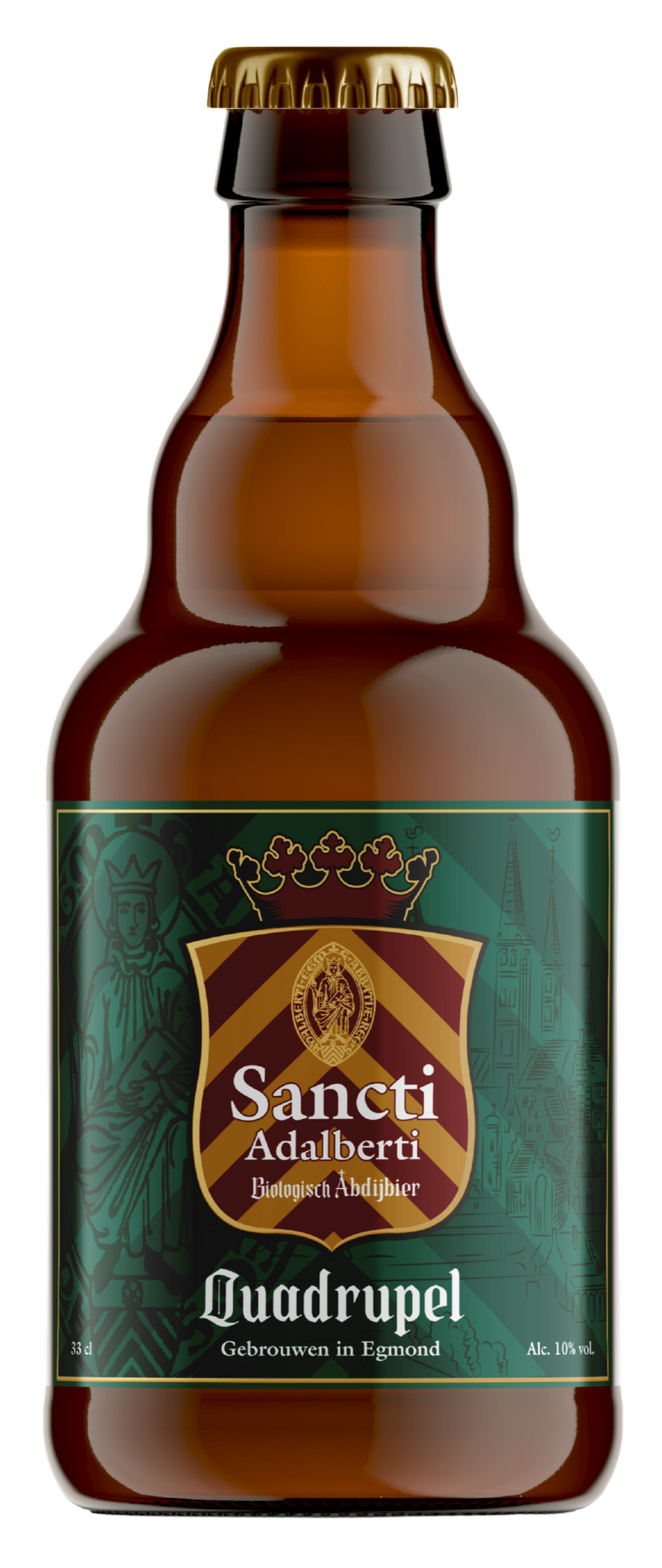 Sancti Adalberti Quadrupel, fles