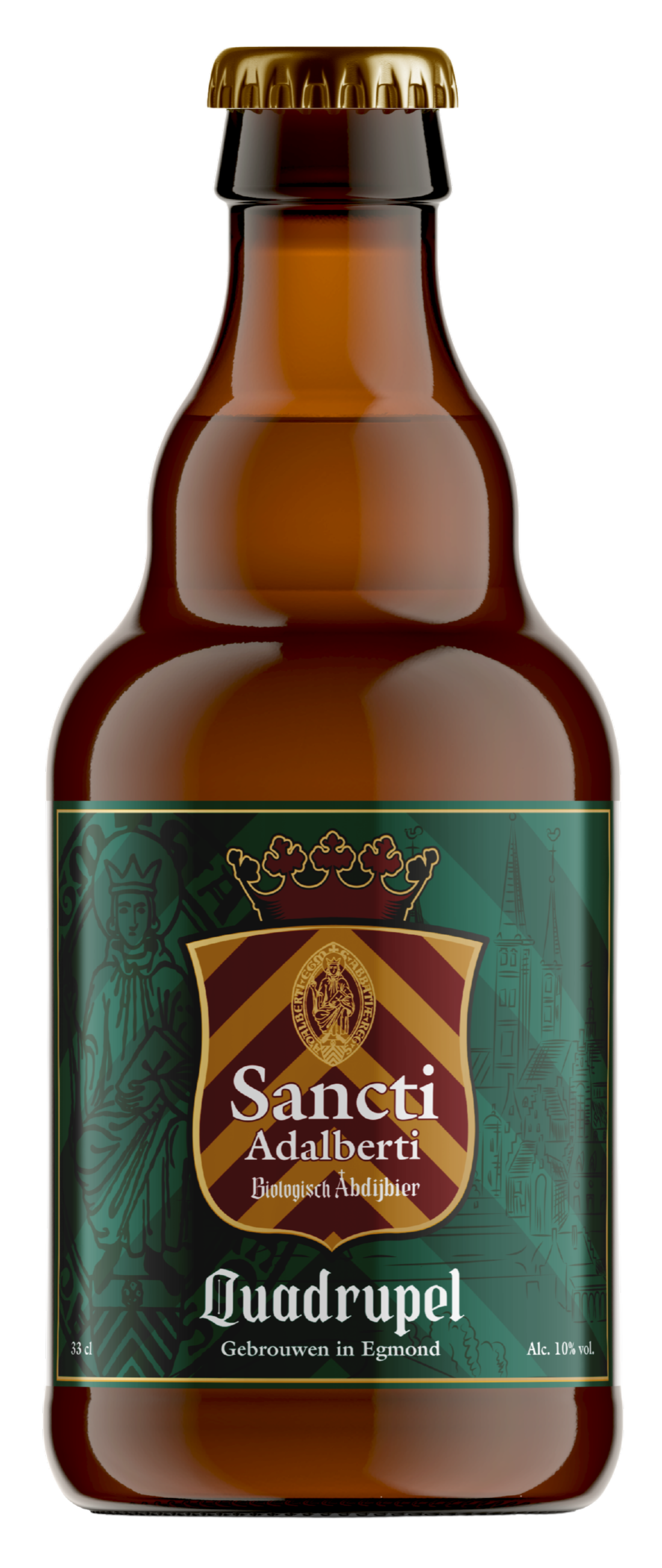 Sancti Adalberti Quadrupel, fles