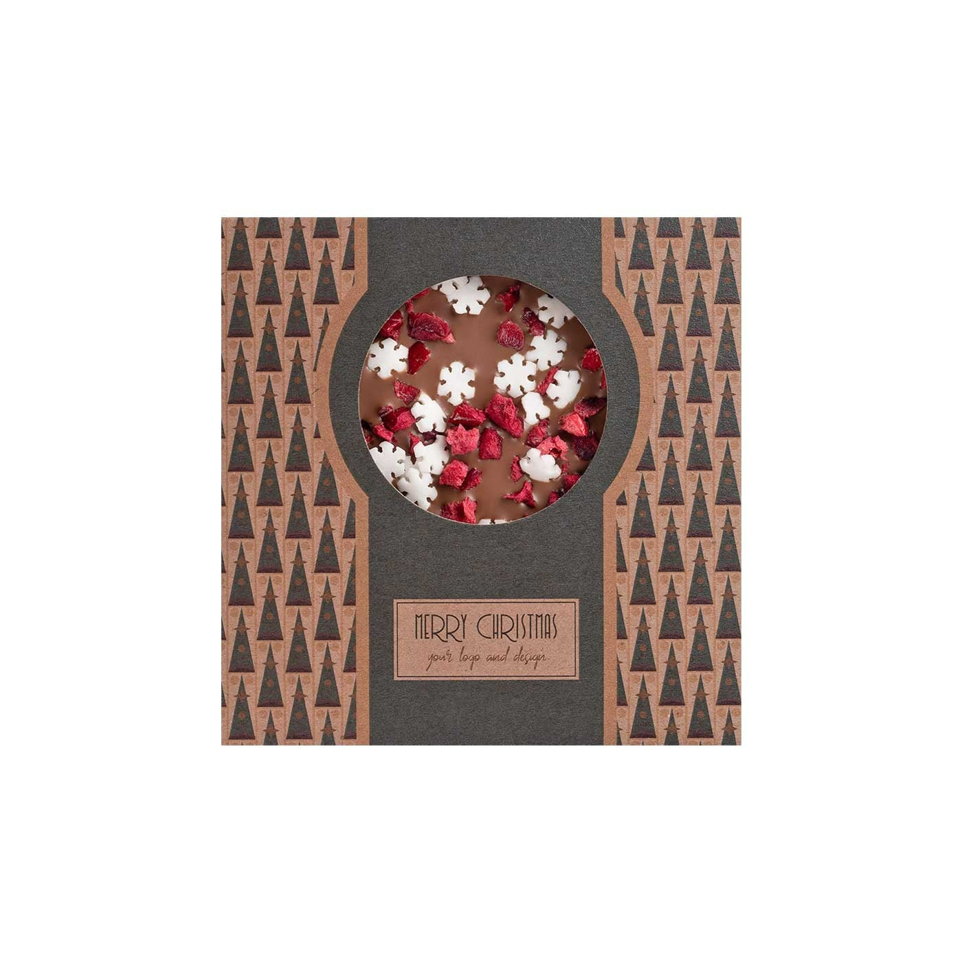 0087Xmas TABLICZKA CZEKOLADY MOD productafbeelding