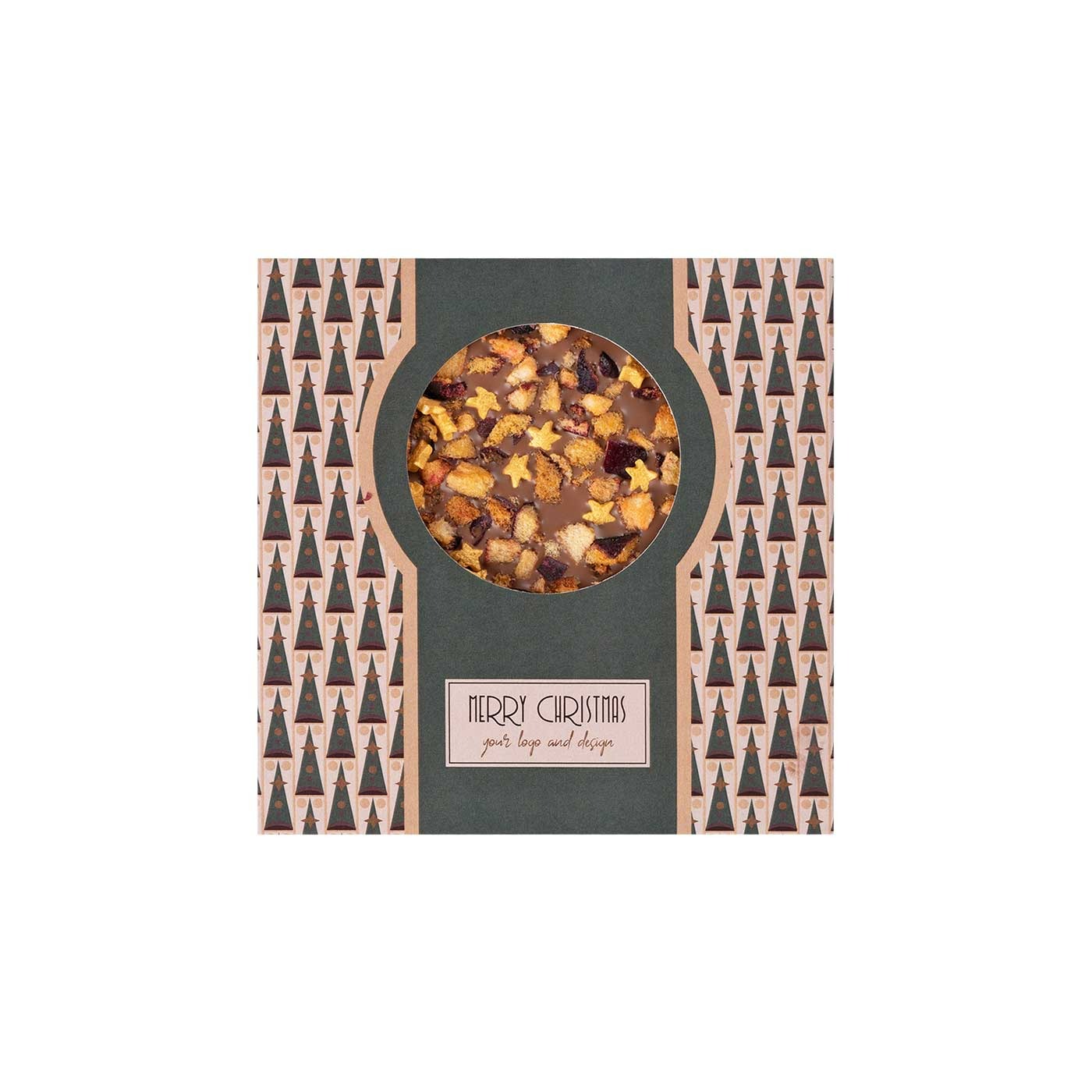 0087Xmas TABLICZKA CZEKOLADY MOD 1 productafbeelding