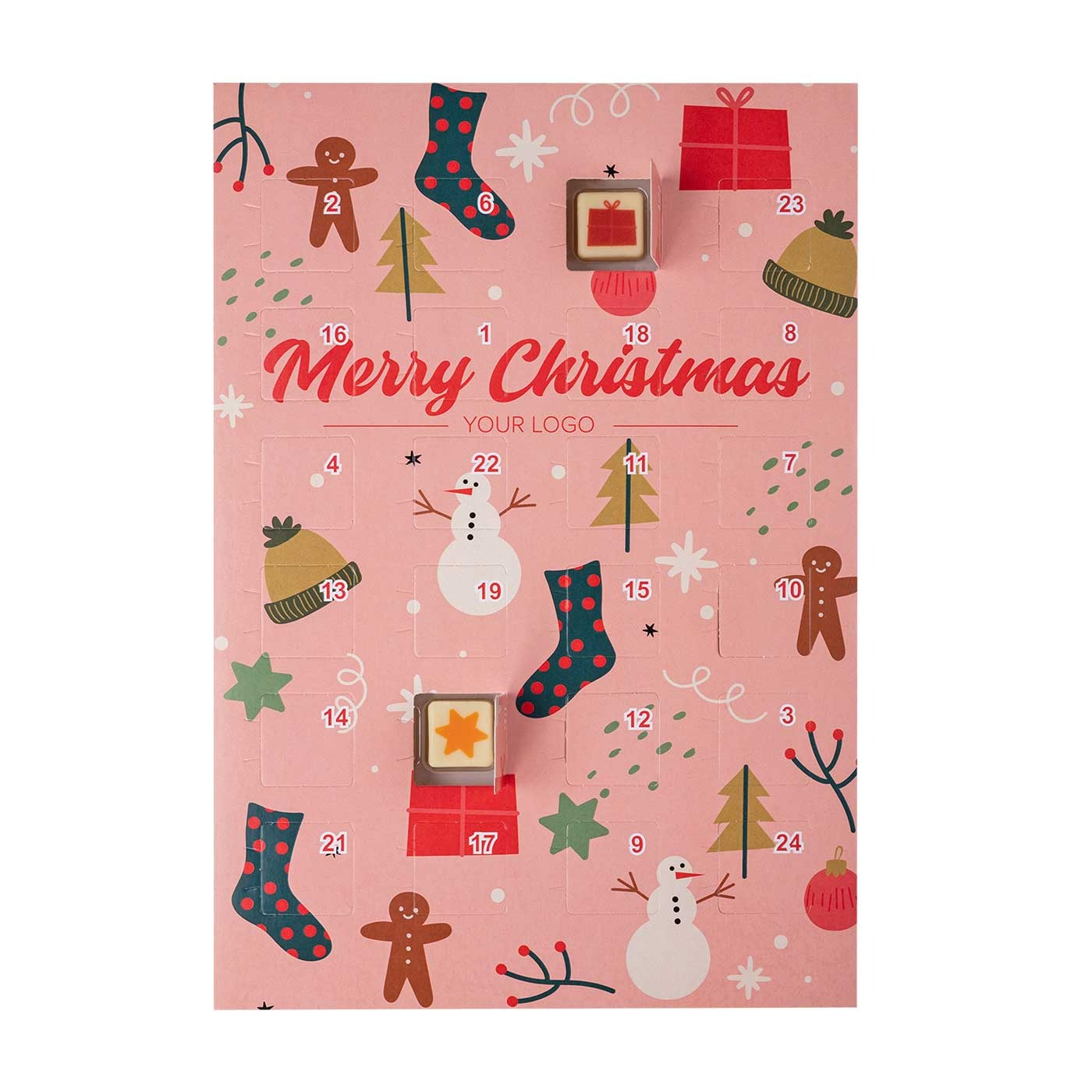 0090PXmas KALENDARZ ADWENTOWY CH 1 productafbeelding