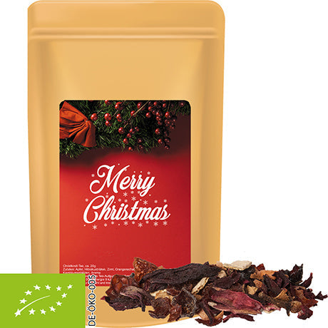 Bio Weihnachts Früchtetee, ca. 55g, Standbeutel Midi