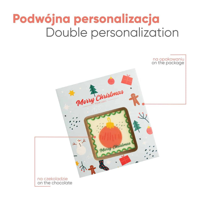 0118 CZEKOLADKA Z NADRUKIEM CHOC 1 productafbeelding