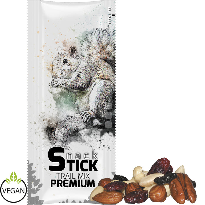 Premium Studentenfutter, ca. 30g, Snack Stick bedrukken – promotionele snack