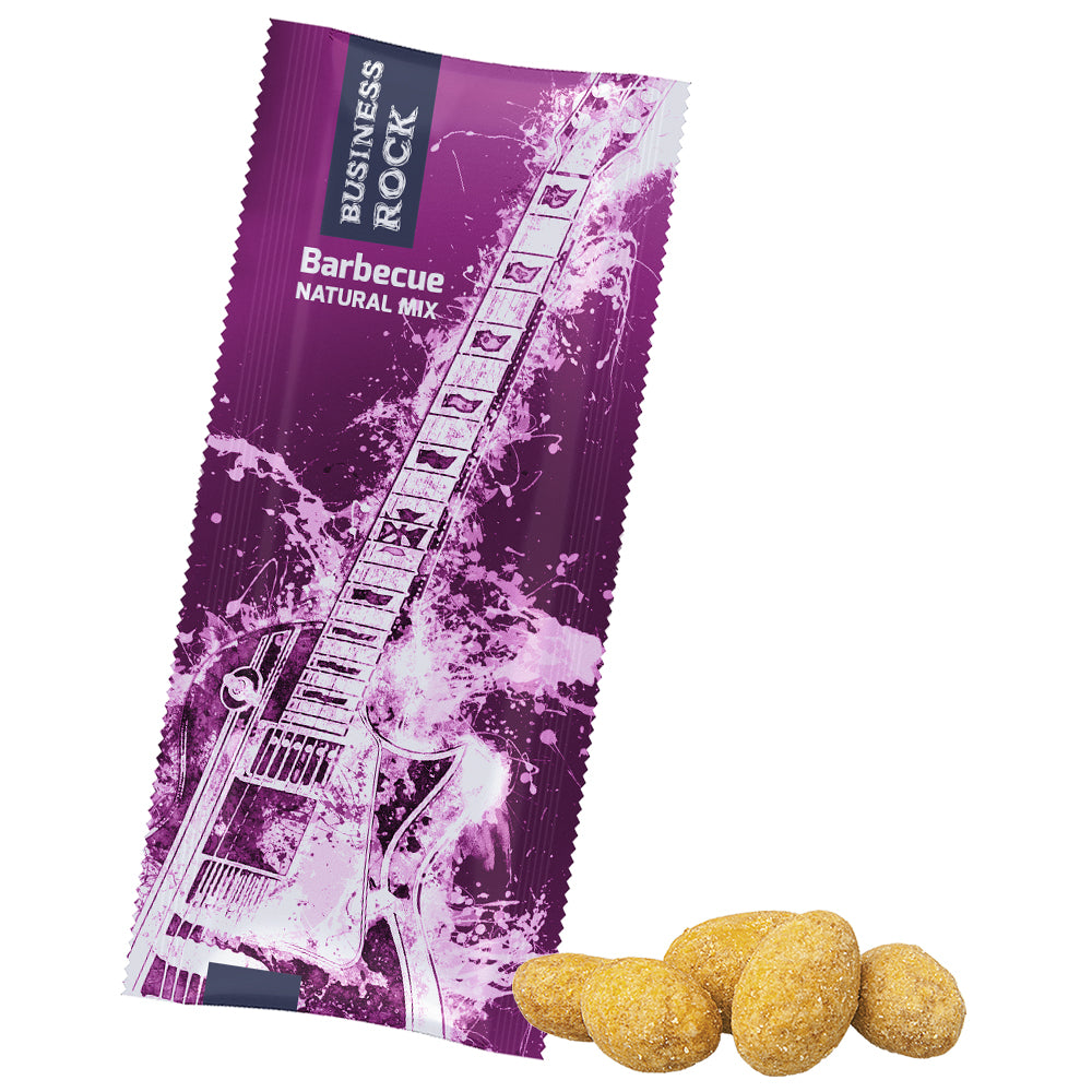 Erdnüsse Barbecue, ca. 20g, Snack Stick bedrukken – promotionele snack