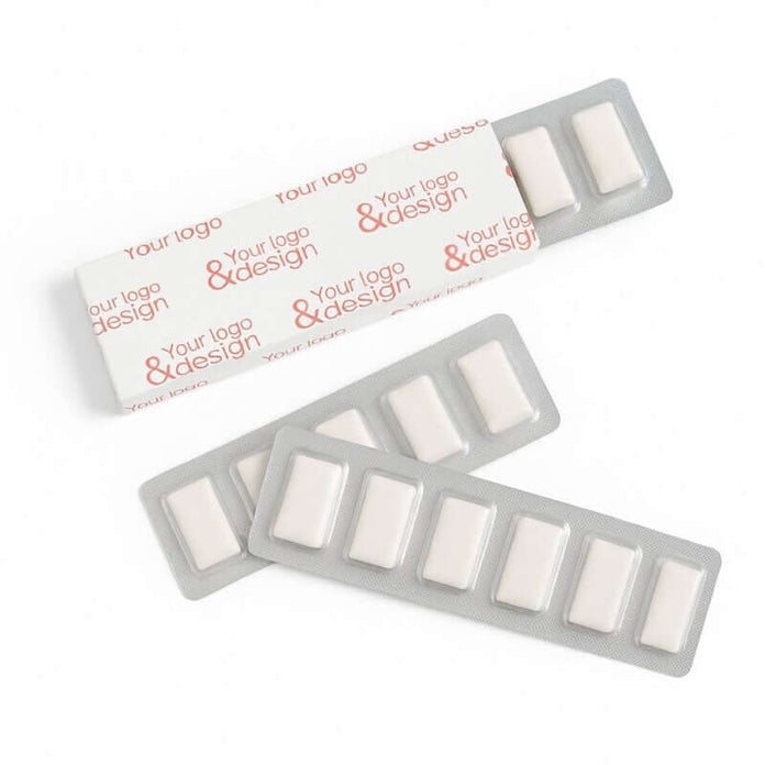 Chewing Gum Blister 10 stuks - productafbeelding 2