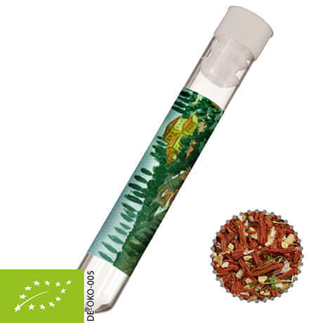 Reageerbuisje met biologische kruidenmix Toscaanse bruschetta (5 gram)