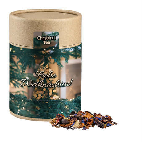 Bruine kraft koker met Christkindl-thee (120 gram)