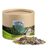 Bruine kraft koker met alpenkruidenzout (50 gram)