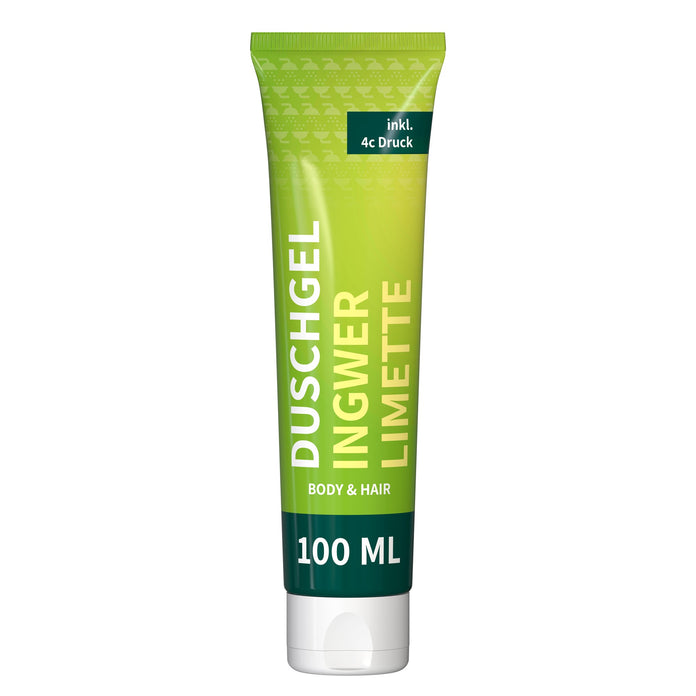 01 100ml tube duschgel ingwer limette productafbeelding
