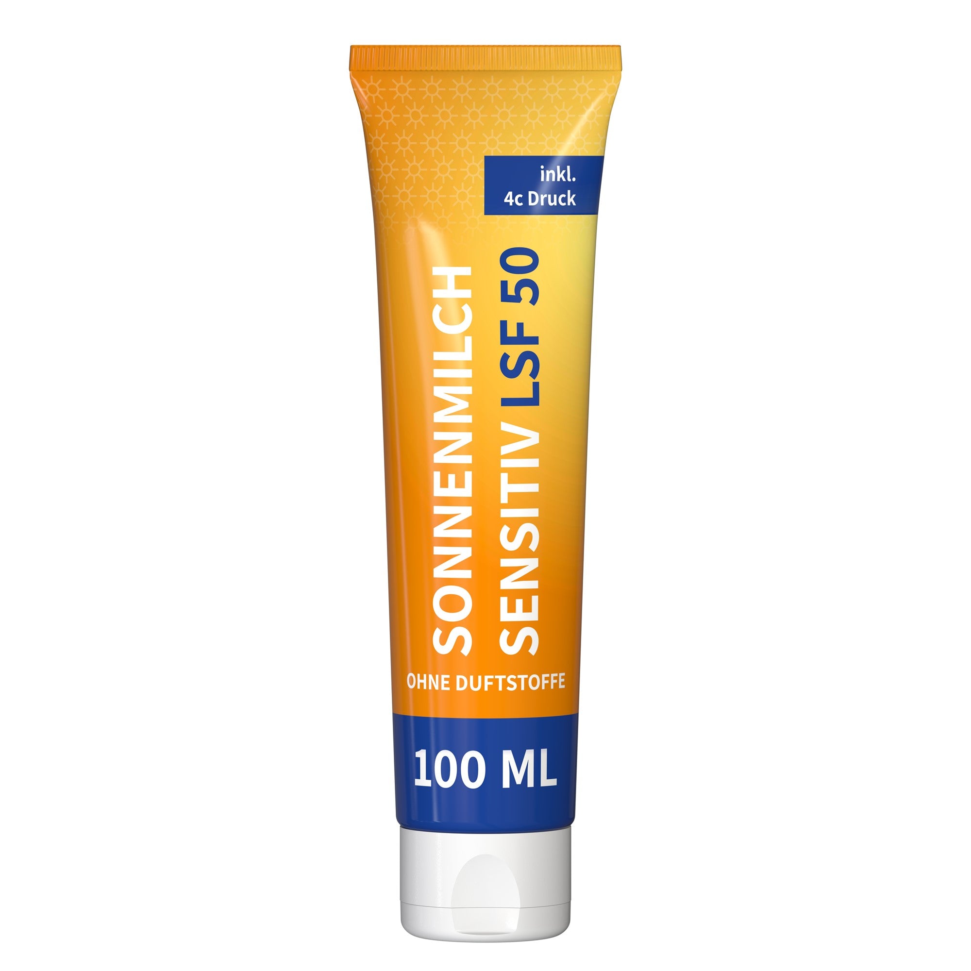01 100ml tube sonne sensitiv lsf50 productafbeelding