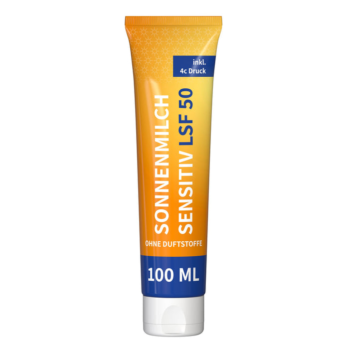 01 100ml tube sonne sensitiv lsf50 productafbeelding