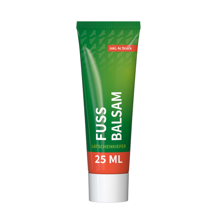 Voetbalsem bergden-menthol in tube van 25 ml, rondom bedrukt