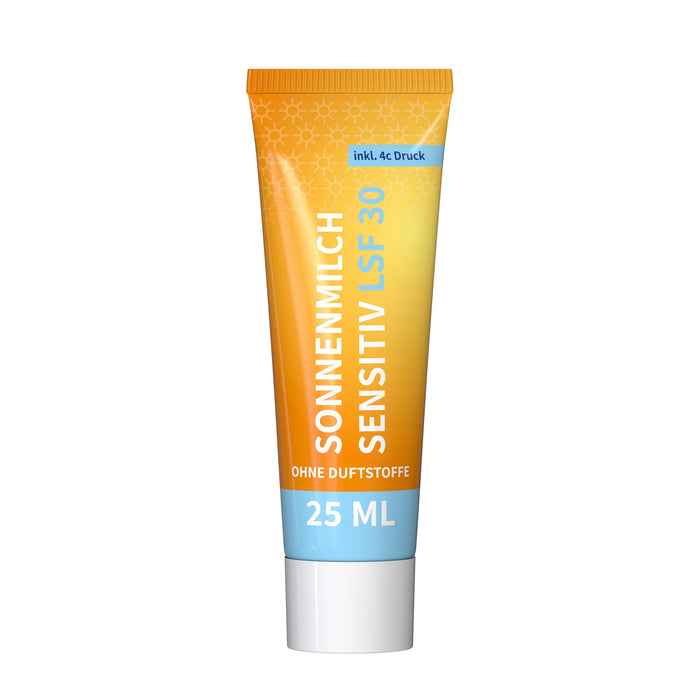 Zonnebrand gevoelige huid SPF 30 in volledig bedrukte tube (25 ml)