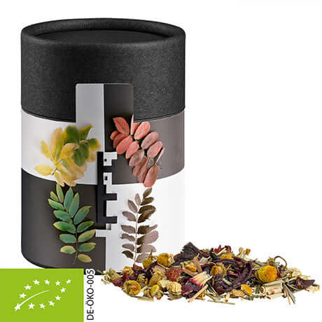 Zwarte kraft koker met biologische kruidenthee vier seizoenen (25 gram)
