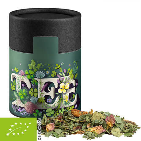 Zwarte kraft koker met biologische kruidenthee geluksgevoel (40 gram)