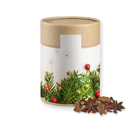 Glühweingewürz grob, ca. 150g, Kraftpapierdose Maxi