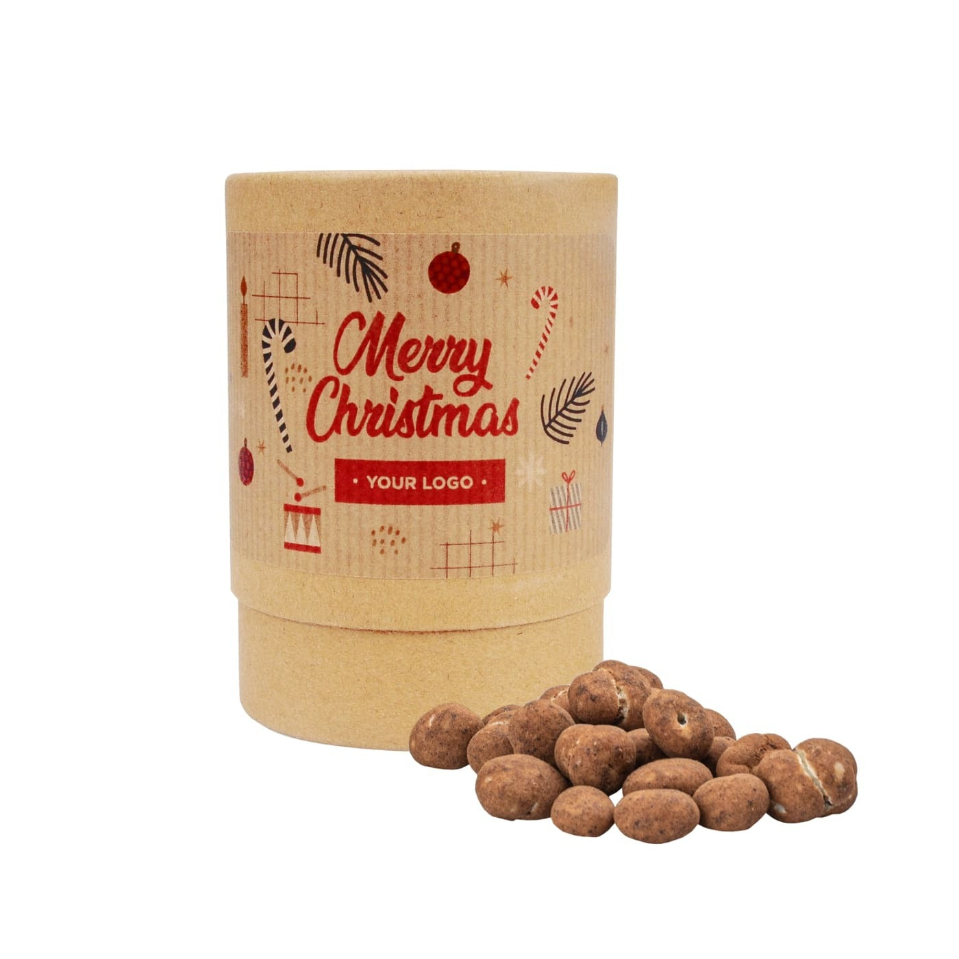 0208XMAS tuba kraft l productafbeelding