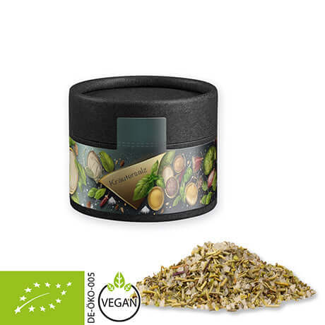 Zwarte kraft koker met biologisch kruidenzout (40 gram)