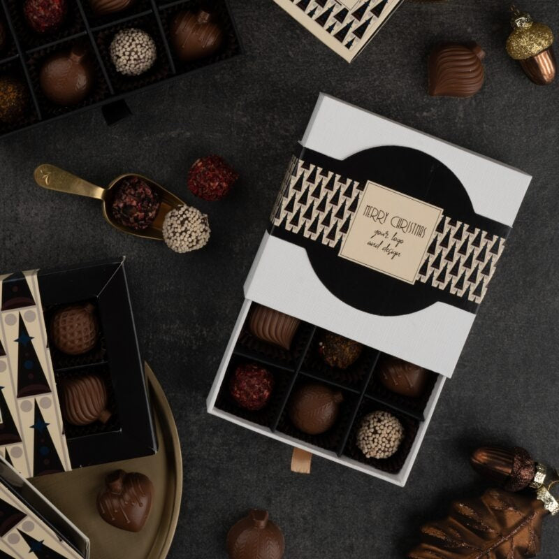 0257 XMAS PRALINY CHRISTMAS MOME productafbeelding