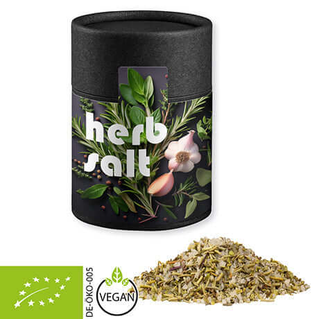 Zwarte kraft koker met biologisch kruidenzout (80 gram)