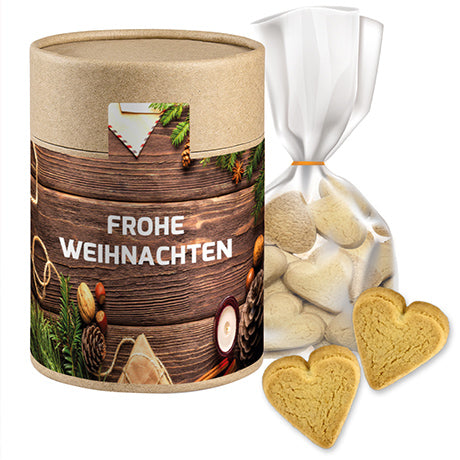 Boterkoekjes (ca. 100g) in kraftpapieren doosje met label