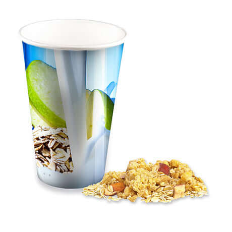 Biologische porridge appel-kaneel met logo (50 gram)