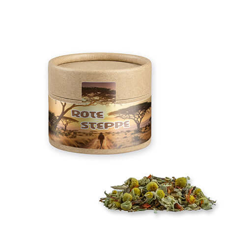 Bruine kraft koker met biologische rooibosthee ontspanningstijd (20 gram)