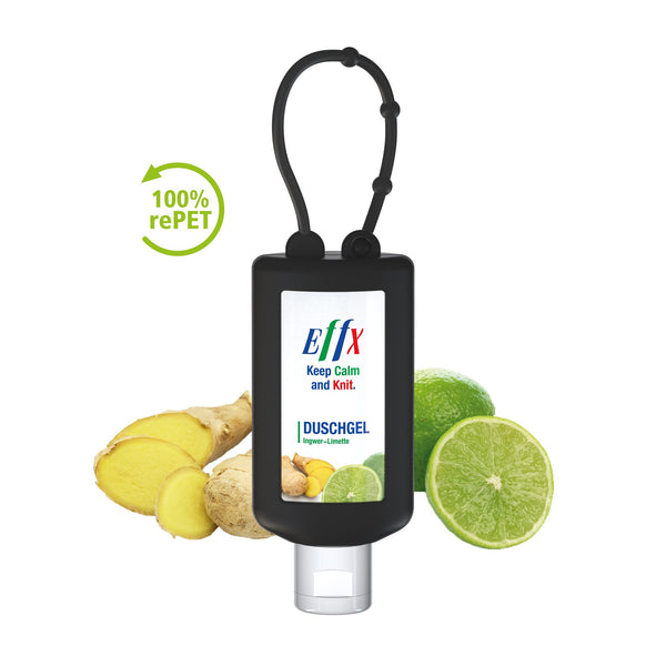 Douchegel Gember-Limoen – 50 ml bumperflacon met label