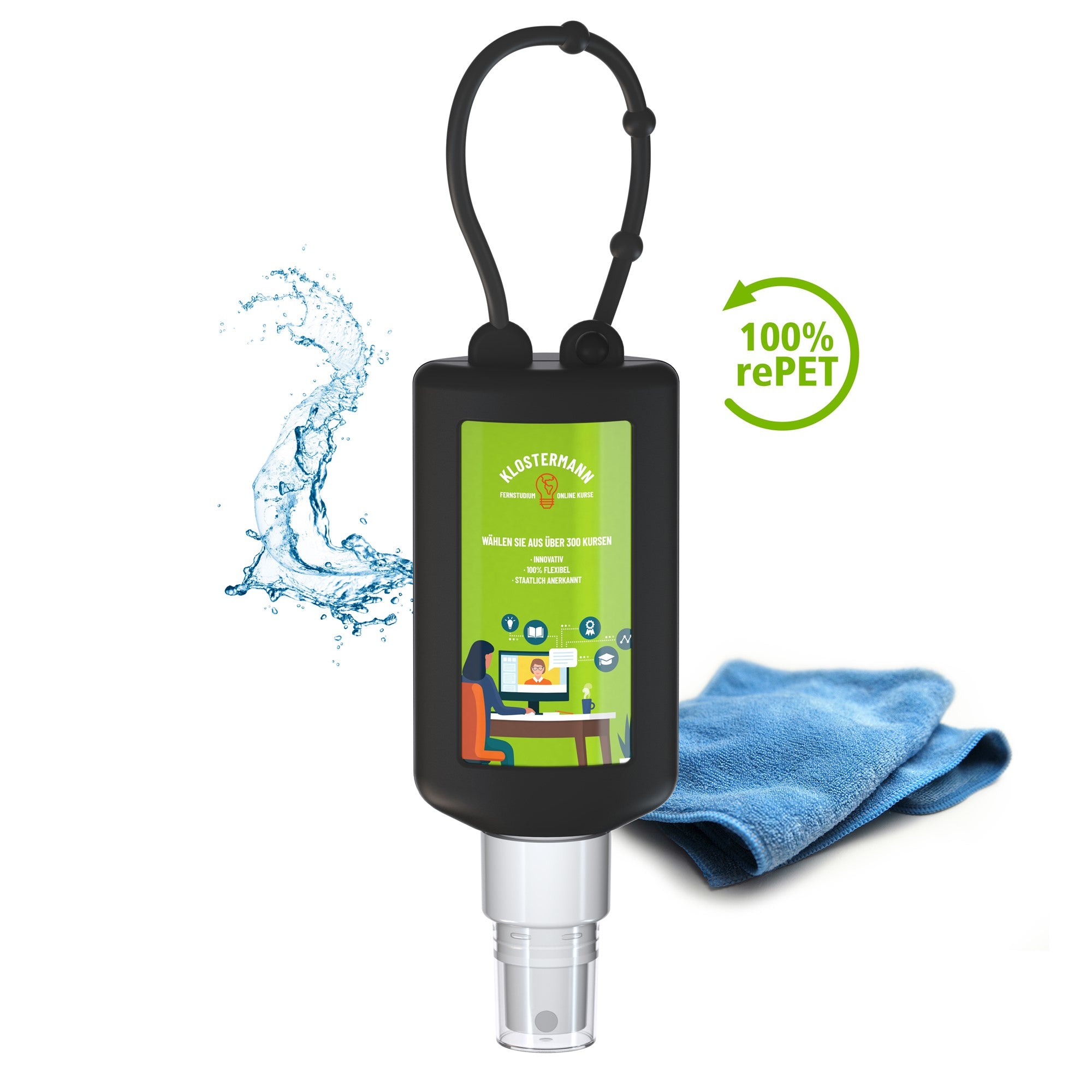 02 50ml klostermann reinigungsspray bumper schwarz splash productafbeelding
