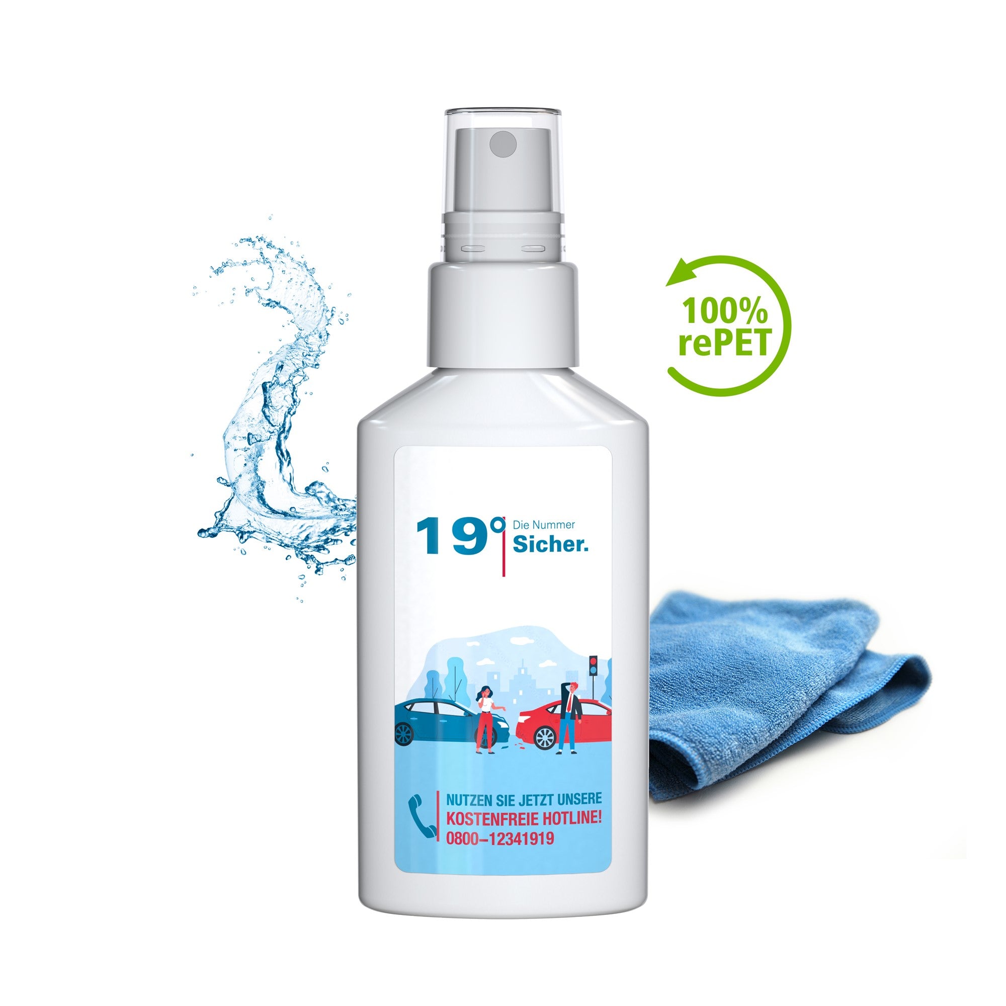02 50ml reinigungsspray spray splash productafbeelding