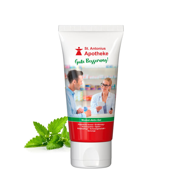 Sportgel – Verfrissende Spier- en Gewrichtsgel (50 ml, volledig bedrukt)
