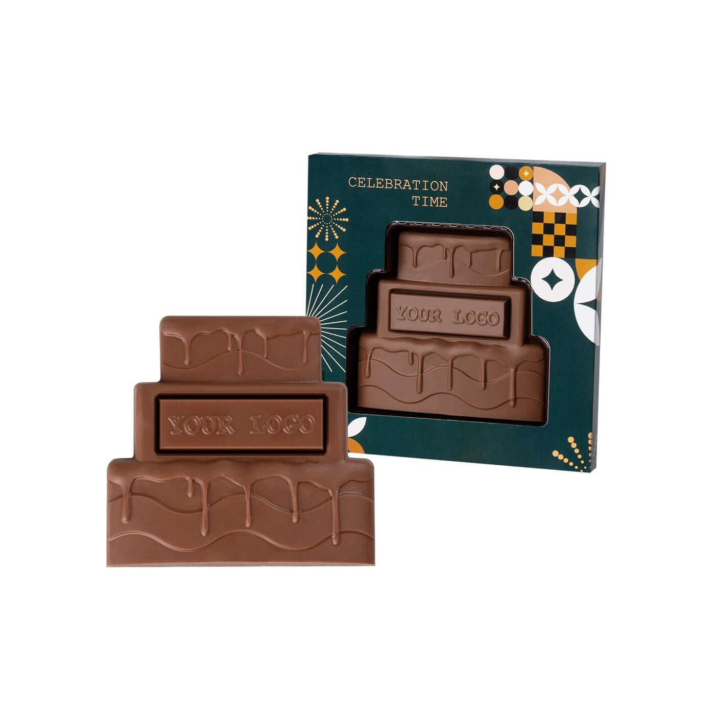 0314CAKE CZEKOLADOWY KSZTALT CHO 2 productafbeelding