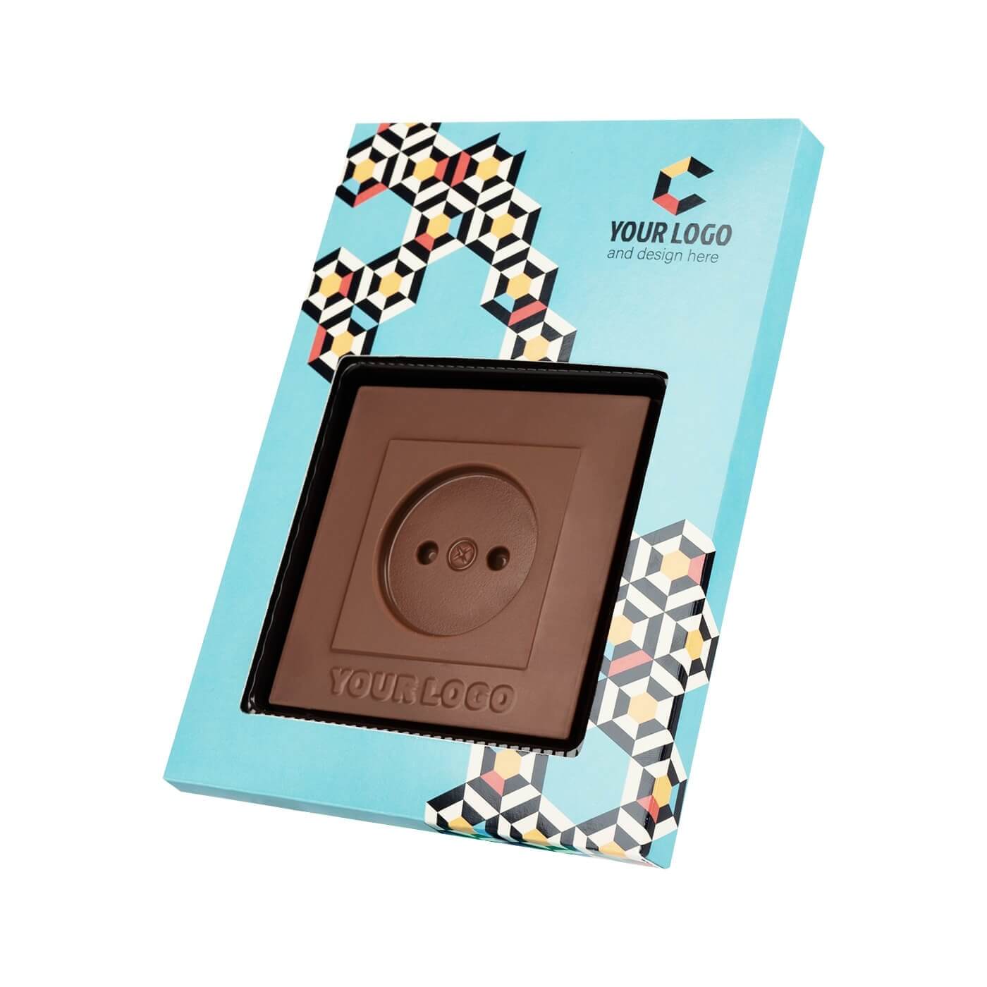 0314 CZEKOLADOWY KSZTALT CHOCO4M 1 productafbeelding