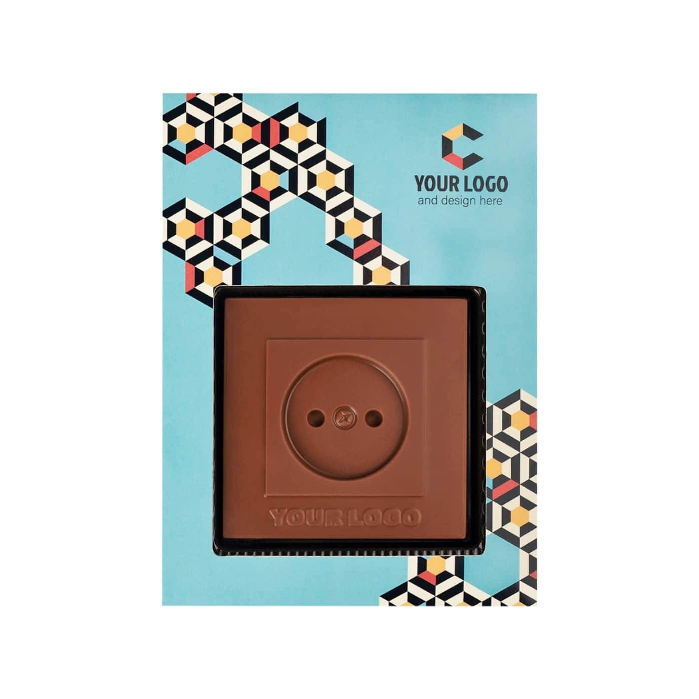 0314 CZEKOLADOWY KSZTALT CHOCO4M 3 productafbeelding