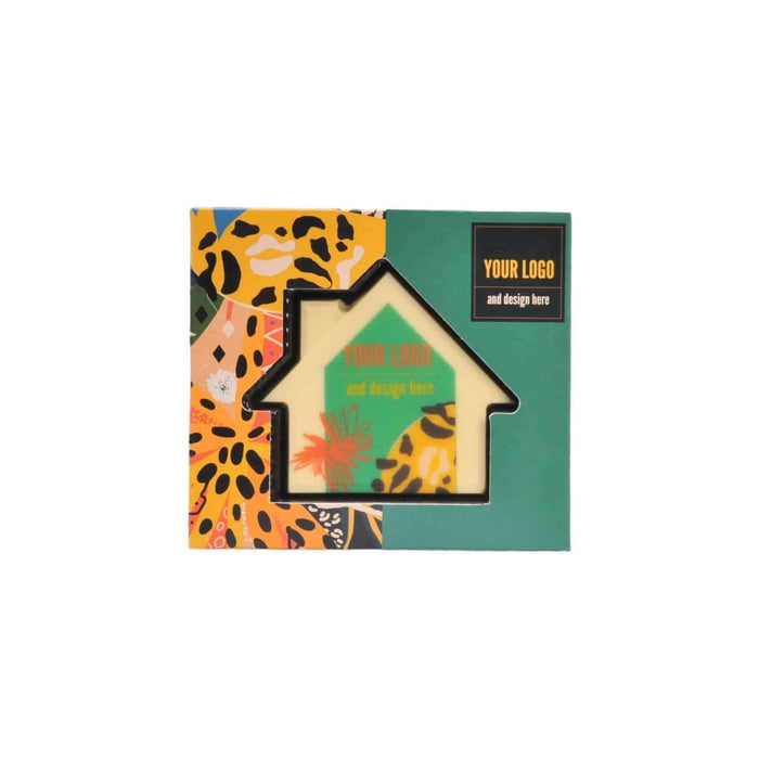 Choco4Mat mini huisje met full-color print