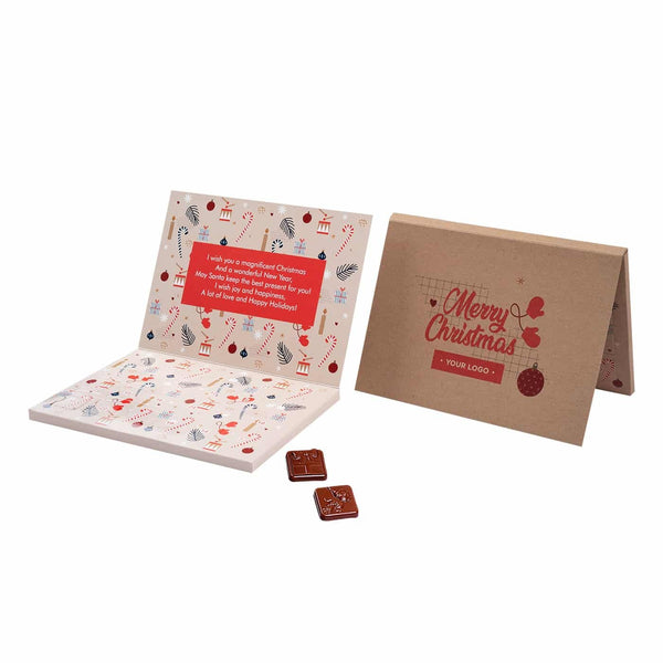Adventskalender XS Plus – een persoonlijke kerstgroet in chocolade