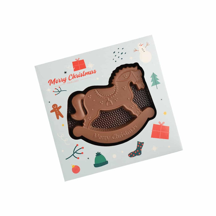 Schommelpaard van Chocolade – een speels kerstcadeau