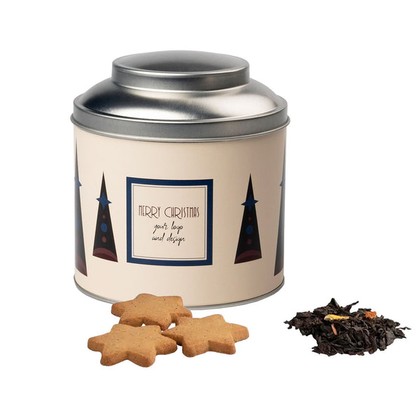 A Tin of Joy – Thee & Koekjes Geschenktrommel