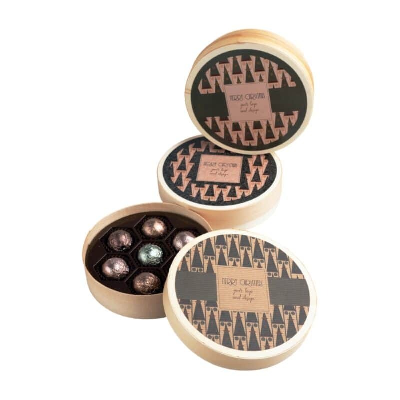0480 PRALINY SWEET SPHERE WOODEN 2 productafbeelding
