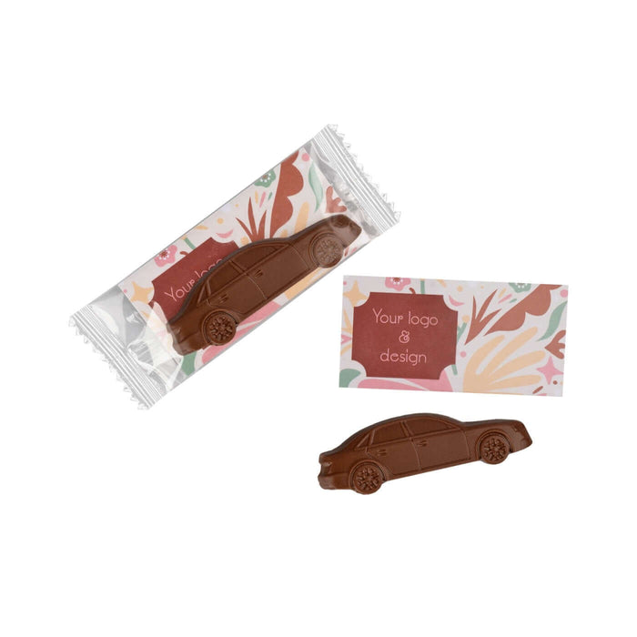Advert Card – Chocolate Car met Eigen Ontwerp
